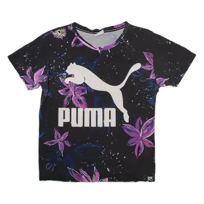 PUMA Womens T-Shirt Grey UK 12