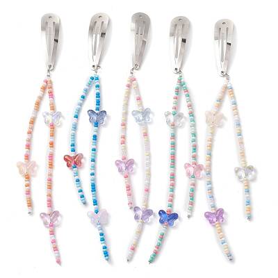 Iron Snap Hair Clips