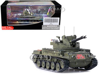 M42 Duster Self-Propelled Anti-Aircraft Gun Iron Coffin US - Vietnam War 1/72 Diecast Model by Panzerkampf