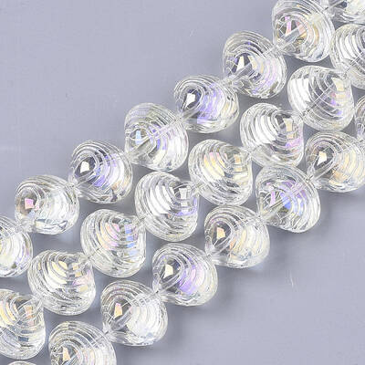 Electroplate Glass Beads Strands