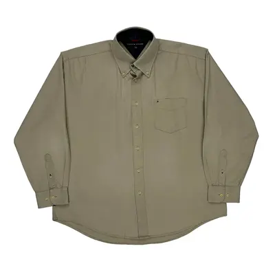Tommy Hilfiger Shirt - XL Grey Cotton
