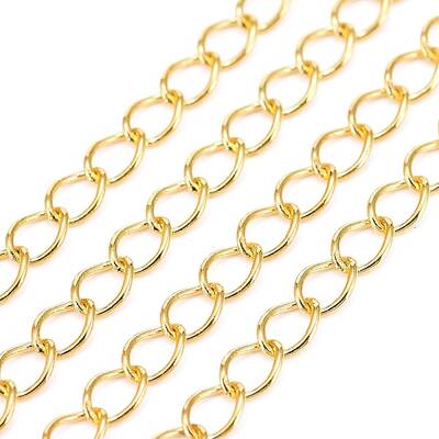 Brass Twisted Chains