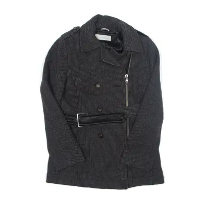 BLUES CLUB Overcoat Jacket Black Womens S