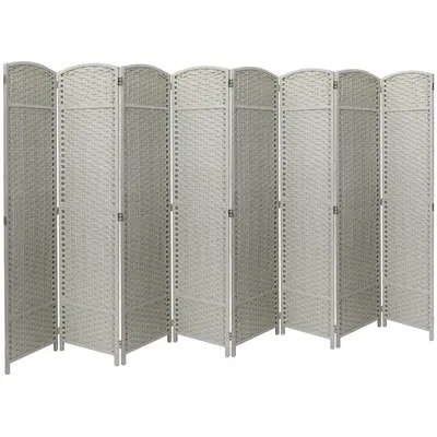 Room Divider Screen Panels - Metallic Design, Vertical Structure, Ideal for Room Dividers and Partitioning