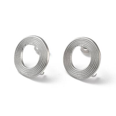 Non-Tarnish 304 Stainless Stud Earring Findings