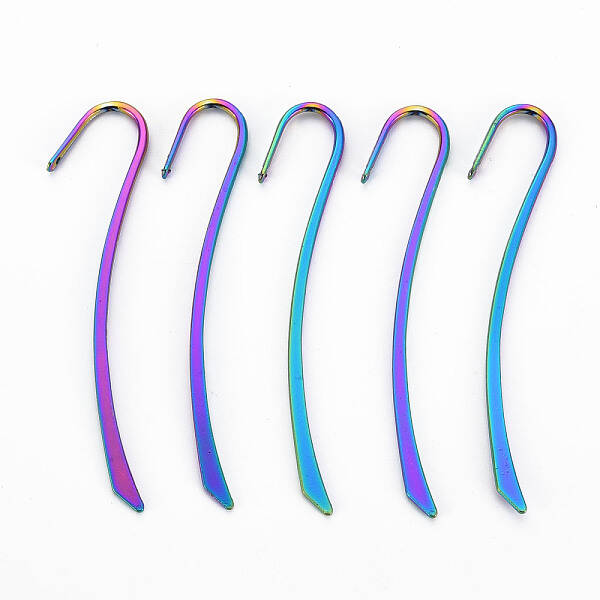 Alloy Bookmarks with Hole