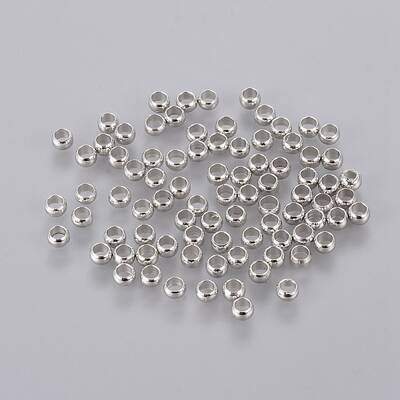 Brass Crimp Beads