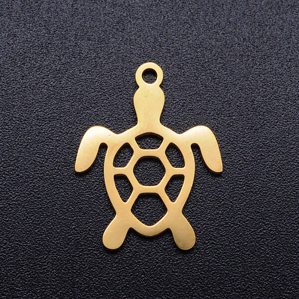 Ion Plating(IP) 304 Stainless Steel Hollow Pendants