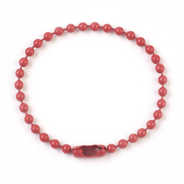 Eco-Friendly Iron Ball Chains with Connectors