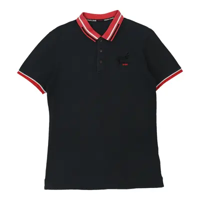 Roberto Cavalli Sport Polo Shirt - Small Black Cotton