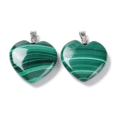 Natural Malachite Pendants
