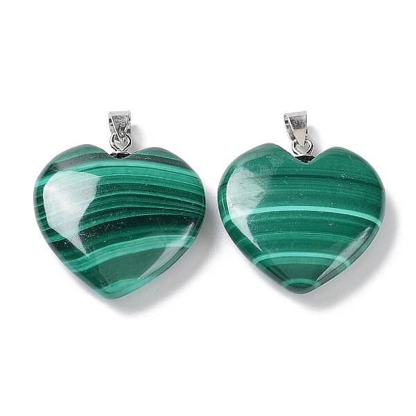 Natural Malachite Pendants