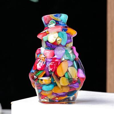 Resin Snowman Display Decoration
