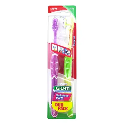 Gum Technical Toothbrush pro Soft 1525 x2