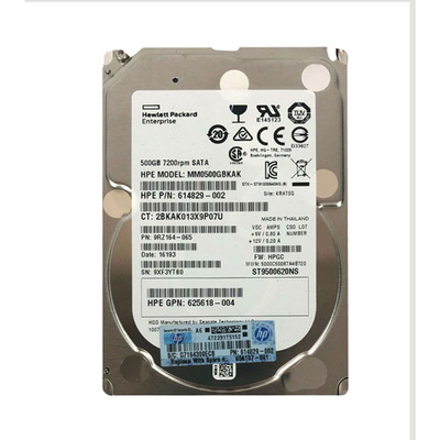 656107-001 HP 500GB 6Gb/s SATA 7200 2.5-inch Hard Drive