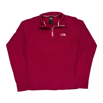 The North Face Fleece - Small Pink Polyester | Size: small