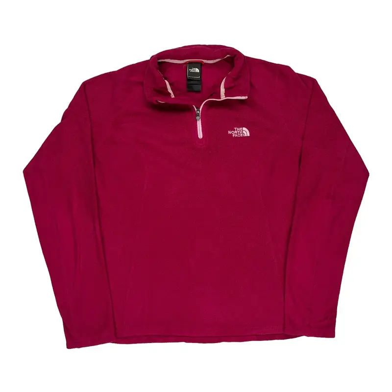 The North Face Fleece - Small Pink Polyester | Size: small