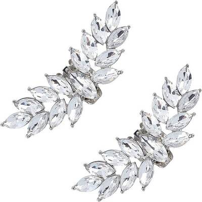 1Pair Alloy Rhinestone Shoe Buckle Clasps