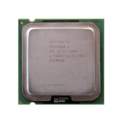 405692-001 HP 2.93GHz 533MHz FSB 256KB L2 Cache Socket LGA775 Intel Celeron D 341 Single-Core Processor