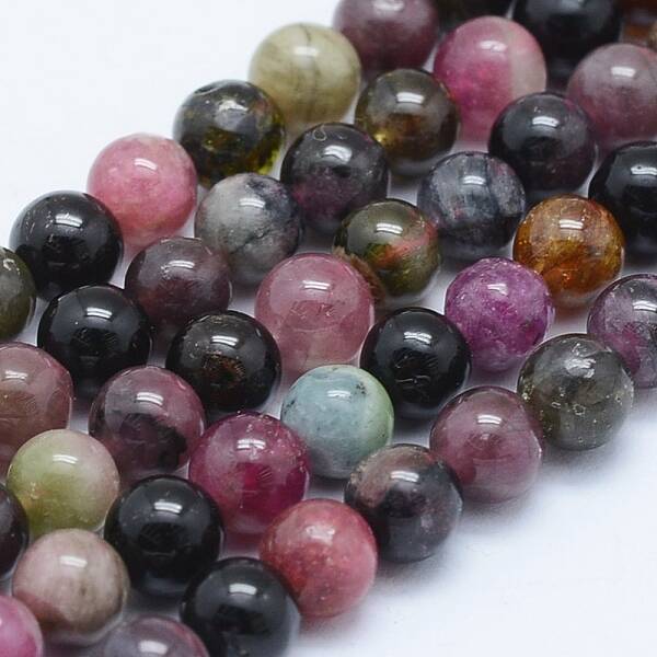 Natural Tourmaline Beads Strands