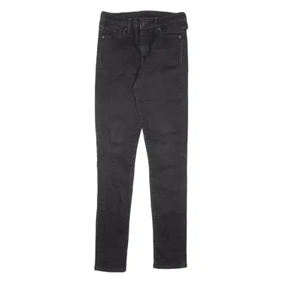 LEVI'S Jeans Black Denim Slim Skinny Womens W29 L32