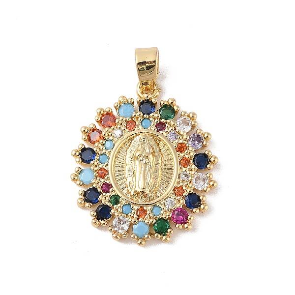 Brass Cubic Zirconia Pendants