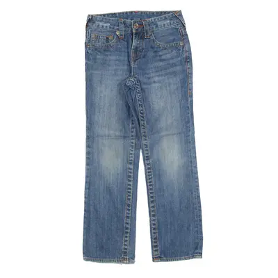 TRUE RELIGION Age 8 Jeans Blue Denim Regular Straight Girls W24 L24