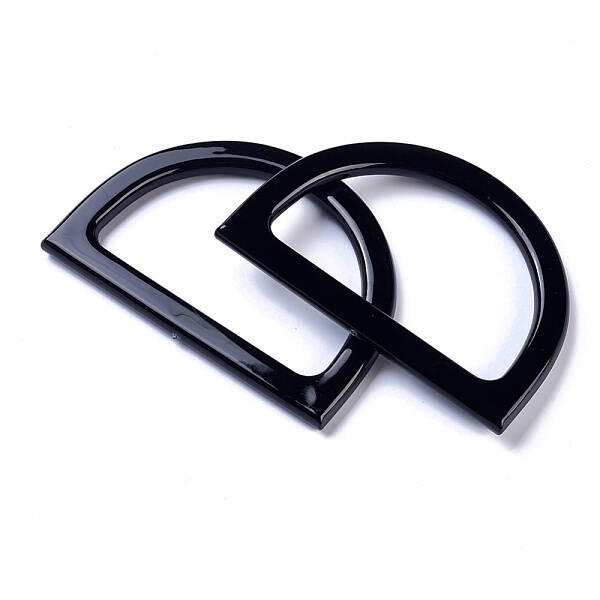 Plastic D Shape Purse Handle
