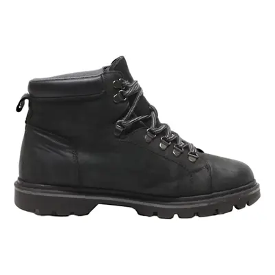 HAMER JACK Lace-Up Boots Black Leather Mens UK 7.5