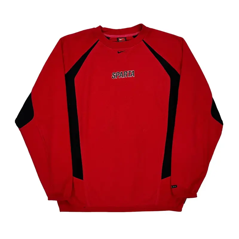 Sparta Nike Sweatshirt - Medium Red Polyester