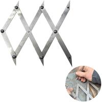 Folding Rules, 3-point Precision Measurement Center Finding Tool, Woodworking Center Marking Tool, Isometric Measurement, I...