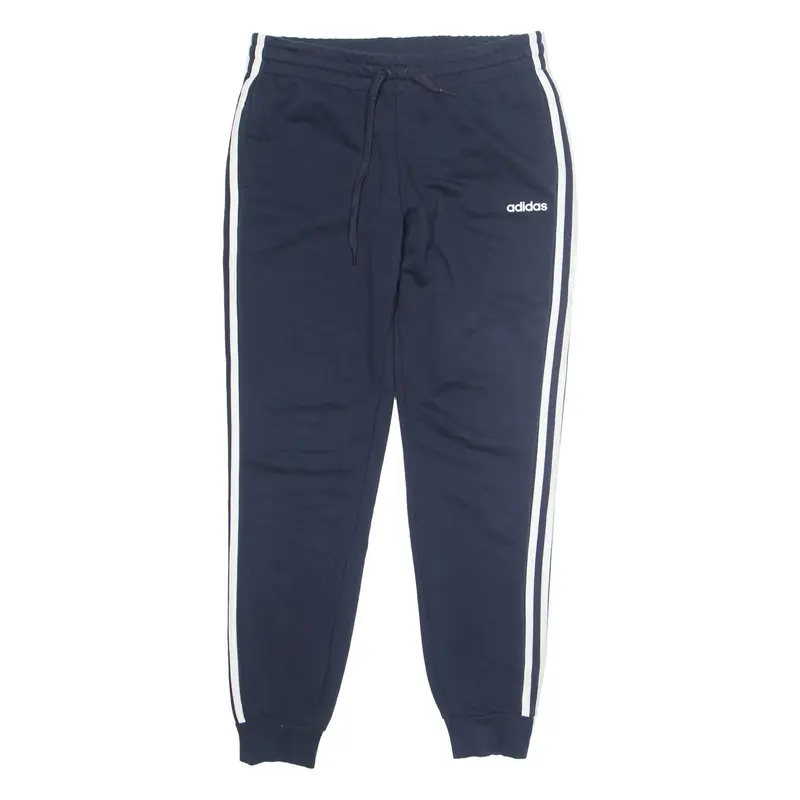 ADIDAS Mens Joggers Blue Tapered M W32 L29
