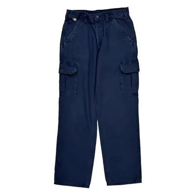 Carhartt Cargo Trousers - 31? Waist Navy Cotton Blend