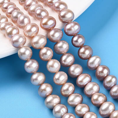 Natural Cultured Freshwater Pearl Beads Strands