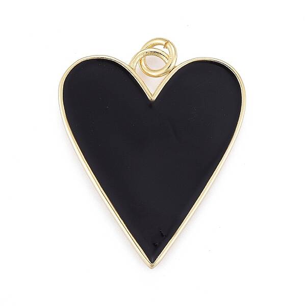 Brass Enamel Pendants