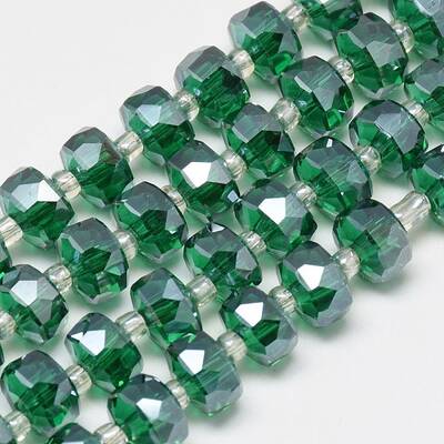 Electroplate Glass Beads Strands