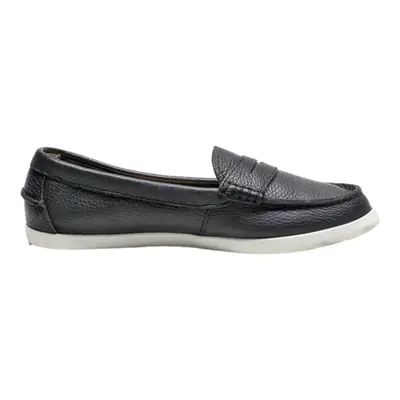 COLE HAAN Loafer Shoes Black Leather Womens UK 7.5