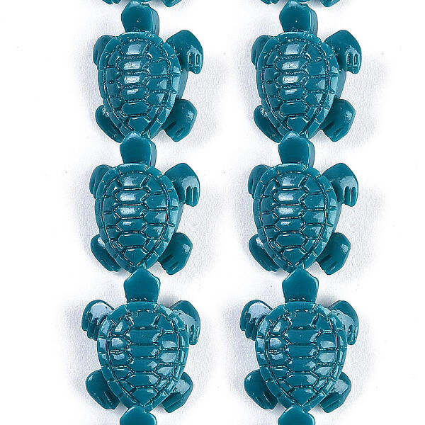 Synthetic Coral Carved Beads Strands