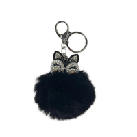 Iris Cute Fox Charm Decorative with  Keychain (#C08) By Iris & Rainbow