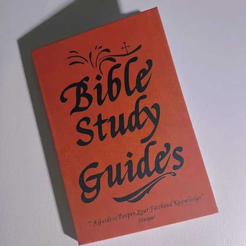 66-page Bible Study Guide, Daily Devotional Journal Strengthens Faith, Ideal for Personal Group Study and Prayer, Notebook,Ch...
