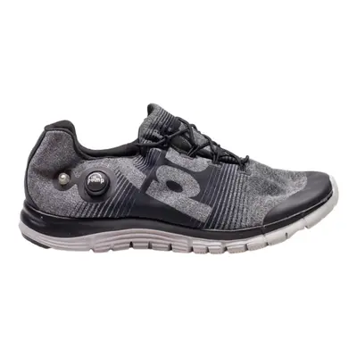 REEBOK Zpump Fusion Sneaker Trainers Grey Cotton Mens UK 8