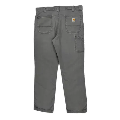 Carhartt Trousers - 36W 30L Grey Cotton | Size: 36″ waist