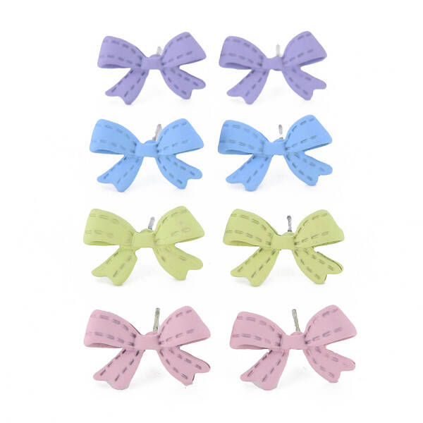 Bowknot Stud Earrings for Girl Women
