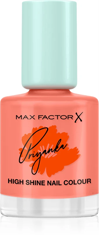 Max Factor x Priyanka Miracle Pure Nail Polish & Quick Dry Limited Edition Color 410 Bold Marigold 12ml