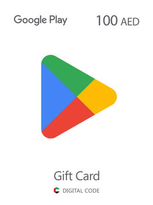 Google Play Gift Card 100 AED United Arab Emirates | Google