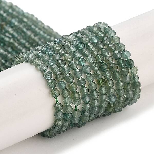Natural Green Apatite Beads Strands