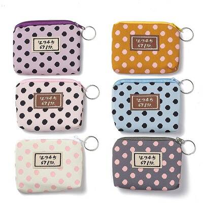 Polka Dot Pattern Cotton Clothlike Bags