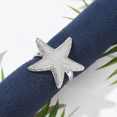 Brass Cuff Finger Rings for Women