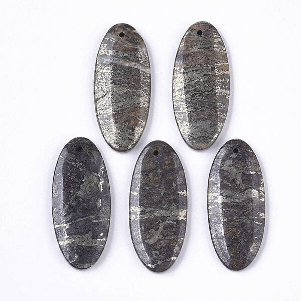 Natural Pyrite Pendants