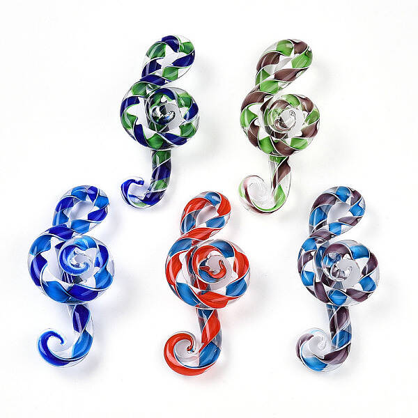 Handmade Lampwork Big Pendants